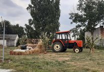 Dożynki gminy Skomlin odbyły się we Wróblewie. „Ktoś, kto przyjeżdża do Wróblewa, mówi, że to nie ten sam Wróblew”